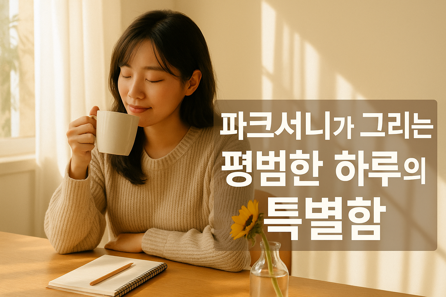 파크서니가 그리는 평범한 하루의 특별함