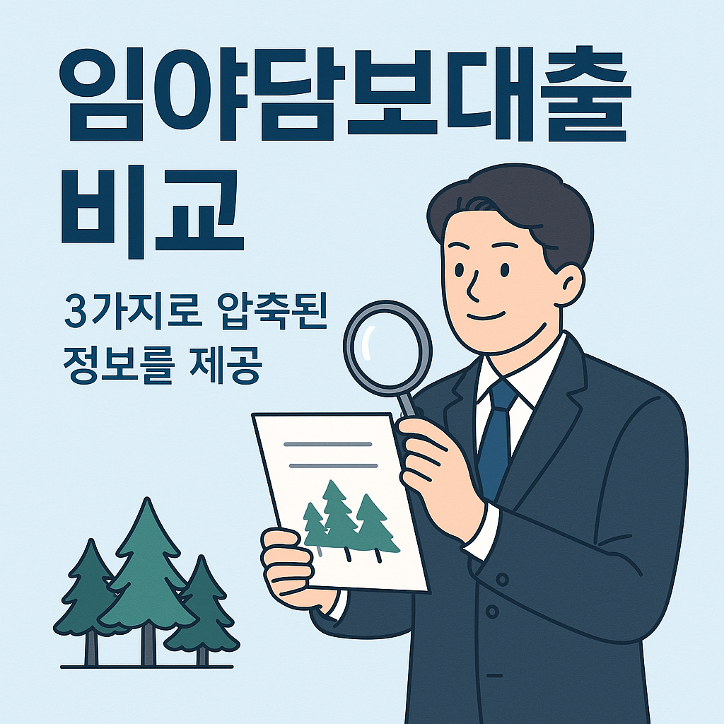 임야담보대출, 가능 여부와 신청 전 꼭 확인할 3가지