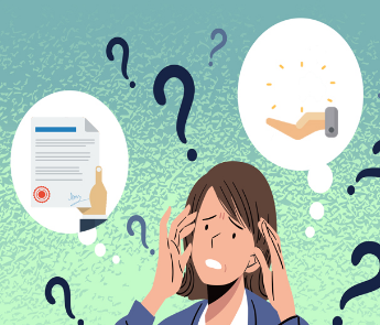 계약서 분실 관련 사진