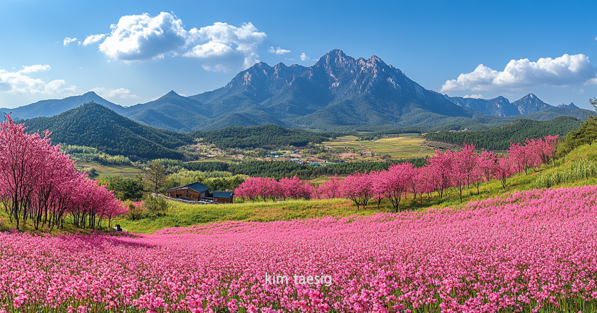 공작산의 사계절