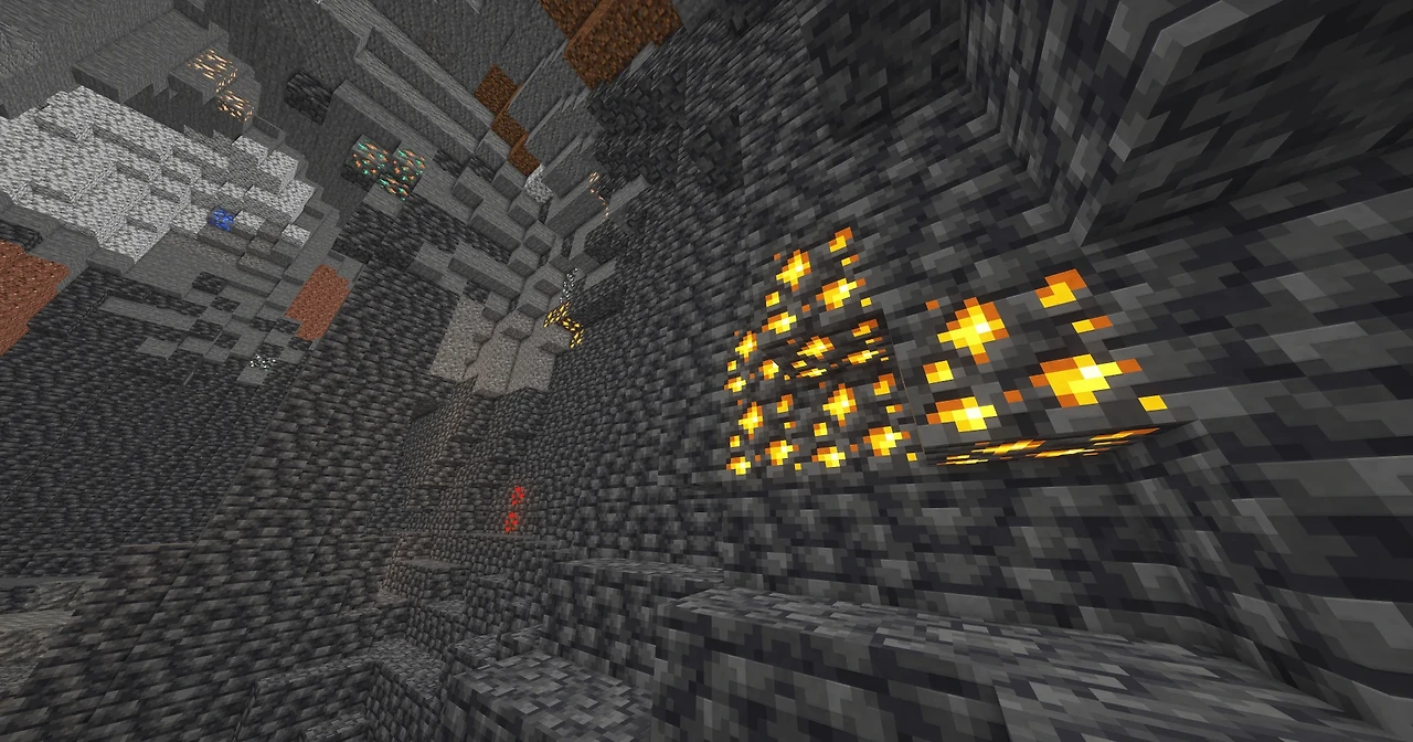 마인크래프트 금을 찾는 방법, 금 좌표 위치