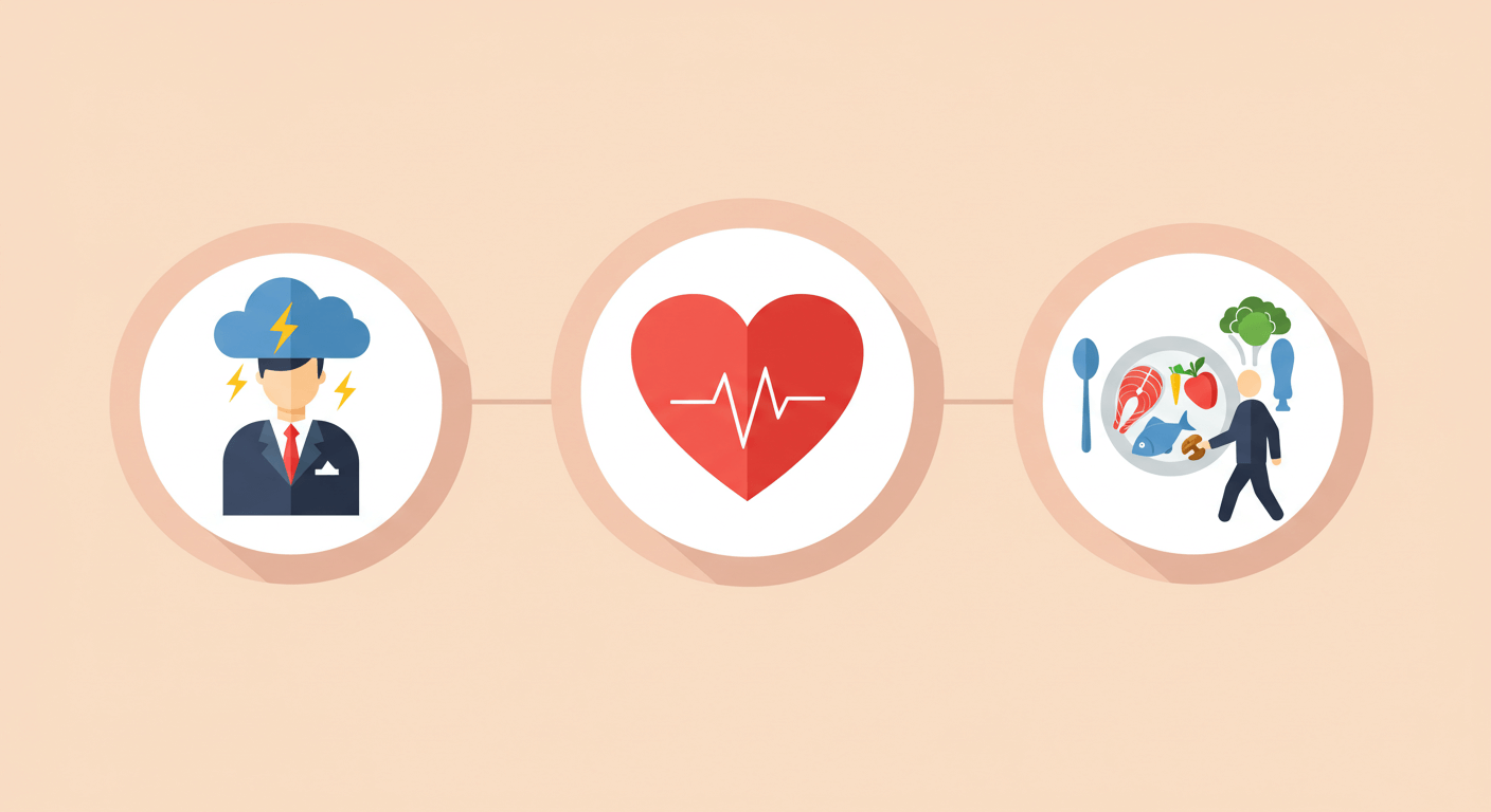 직장인 고혈압 관리 (스트레스, 식사, 운동)