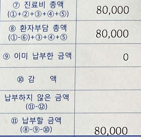 치질 수술 비용 - 영양제