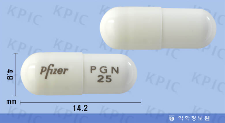 리리카캡슐 25mg