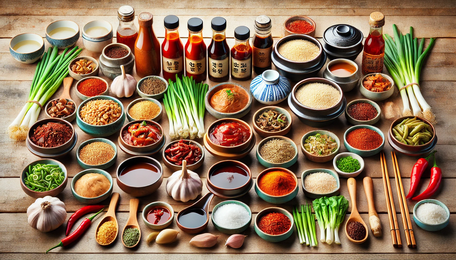 한국인이 좋아하고 즐겨먹는 주요 조미료와 소스 사용법 및 보관법