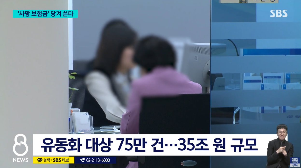 종신보험 연금전화 사망보험금유동화 소득공백해소 노후안전망 웰빙라이프