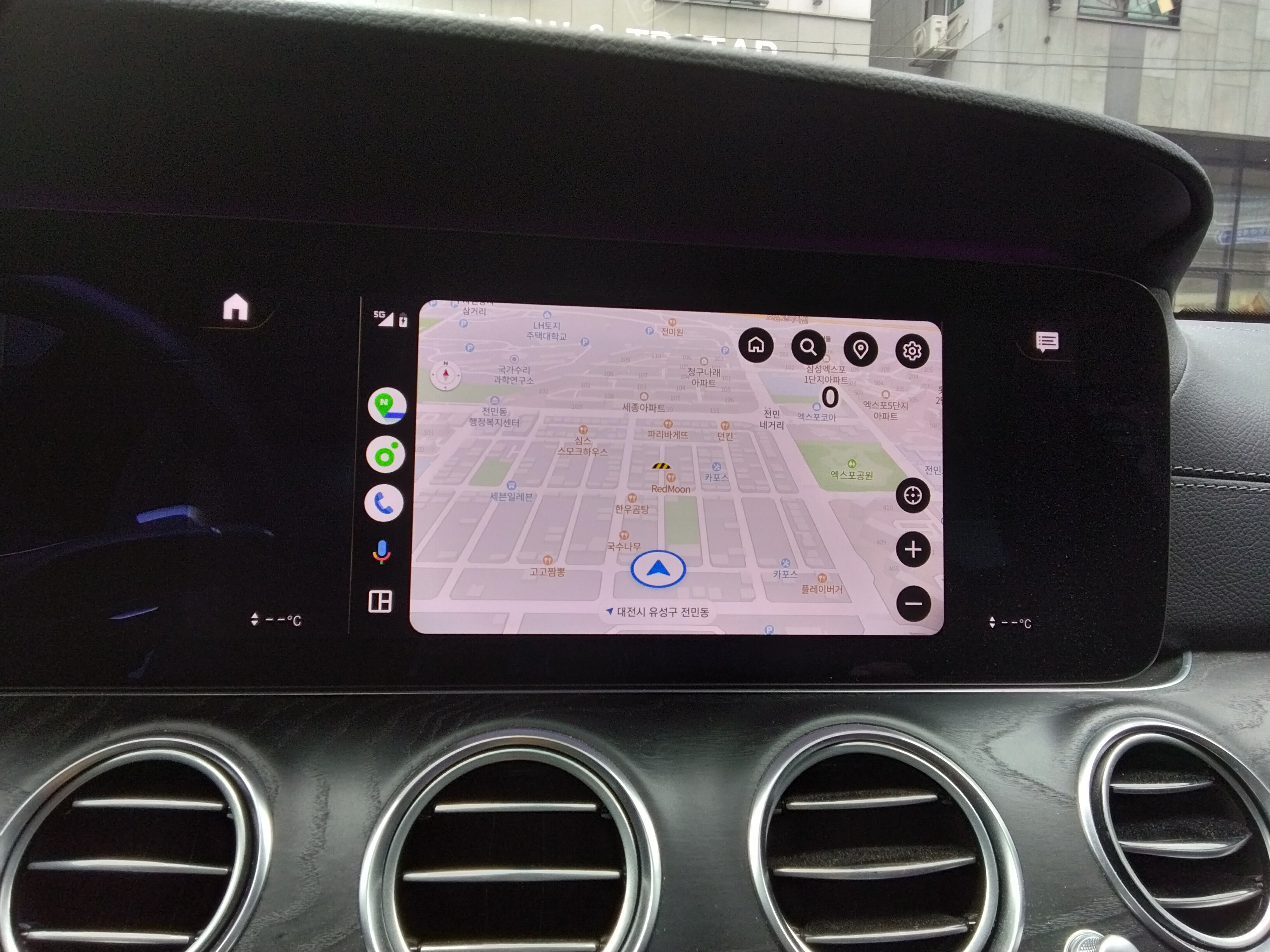 안드로이드오토네이버지도앱