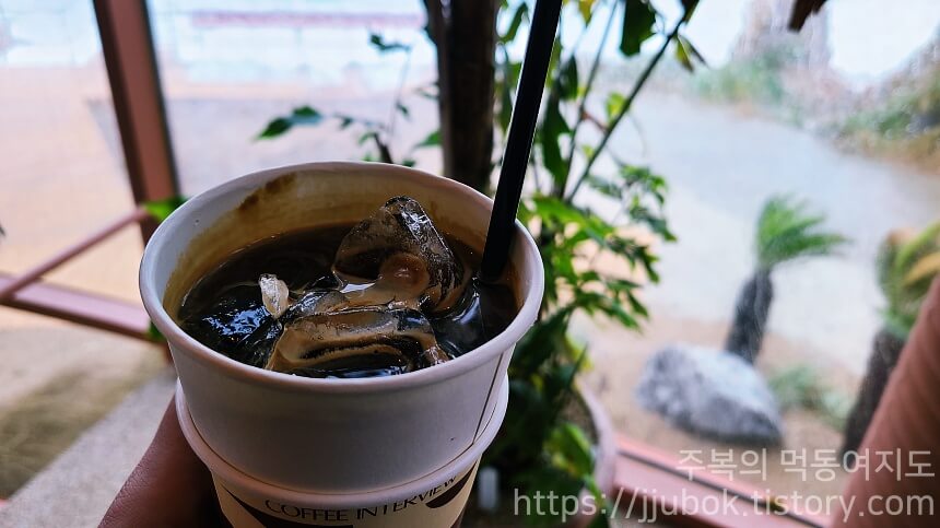 커피인터뷰-파도리-아이스-아메리카노-커피