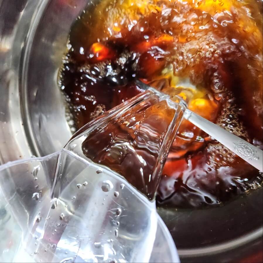 메밀소바 계량 비밀소바 비율