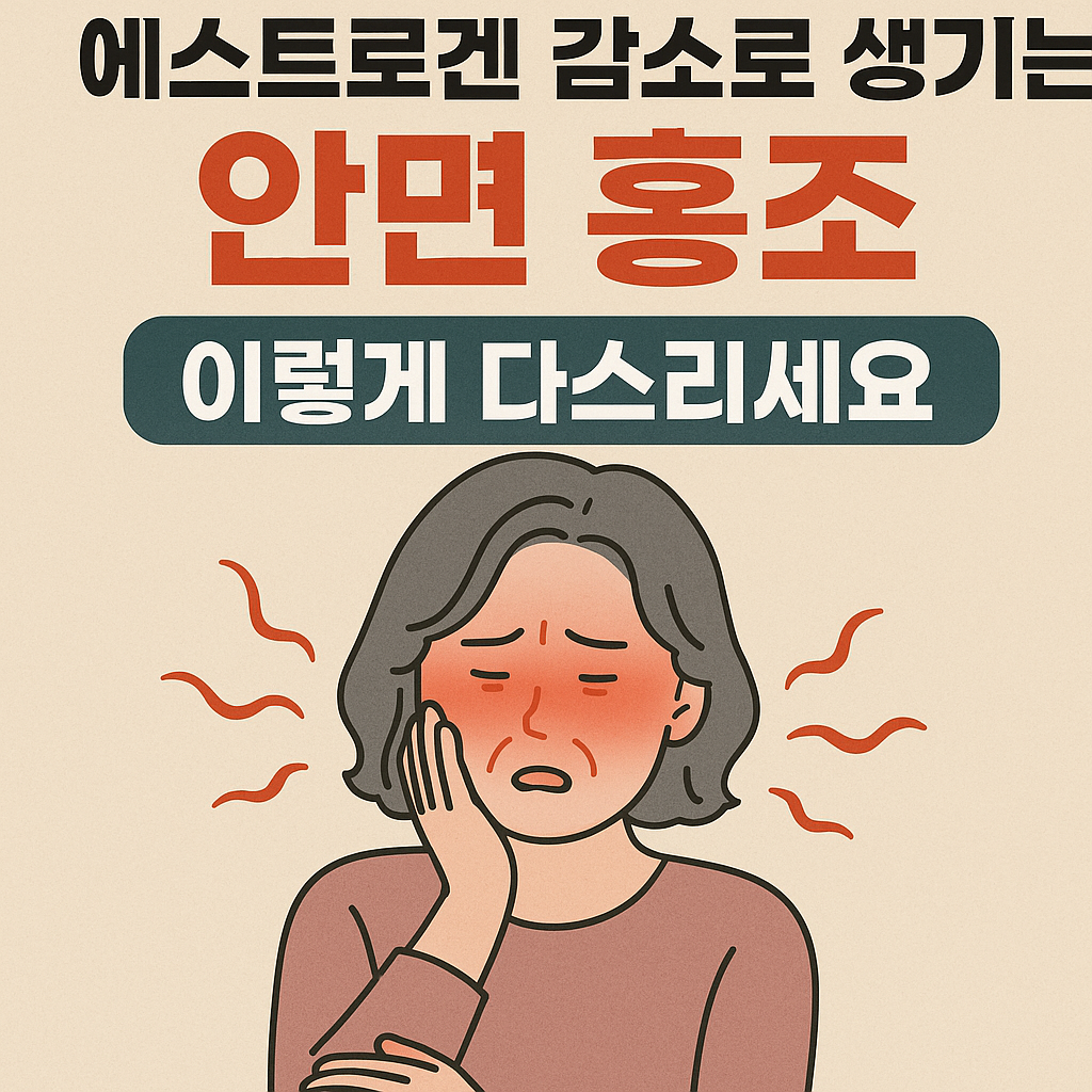 갱년기 안면 홍조