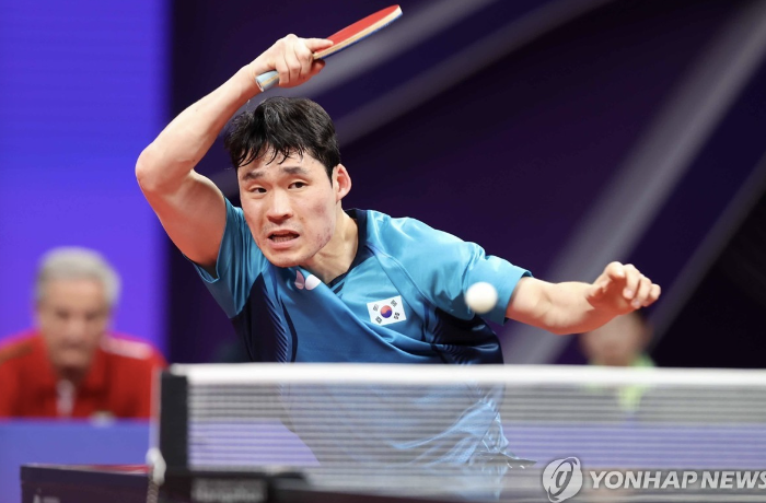 탁구 남자 복식 은메달 확보, 결승 진출
