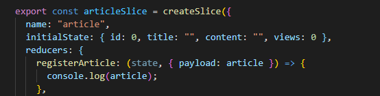 articleSlice
