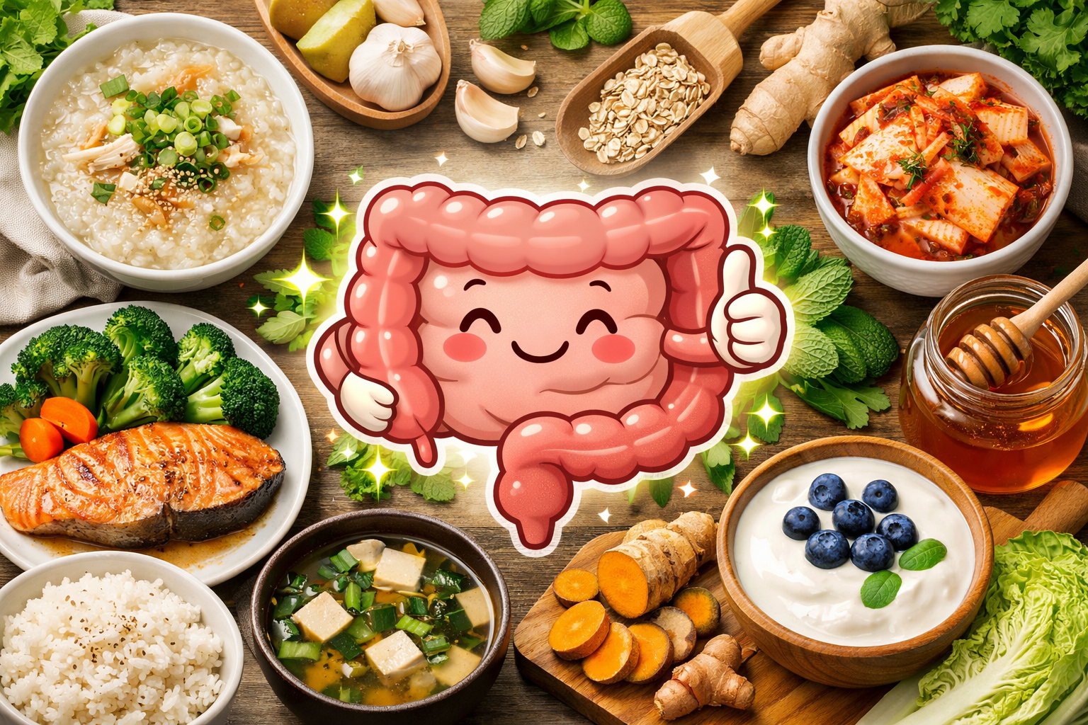 장 약한 체질을 위한 음식 궁합