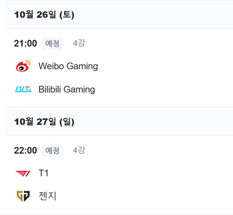 2024 LOL 월드 챔피언십