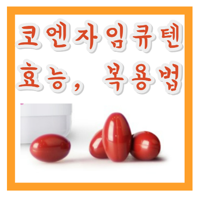 코엔자임큐텐의 효능