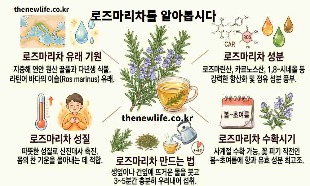 로즈마리차 효능 기본정보