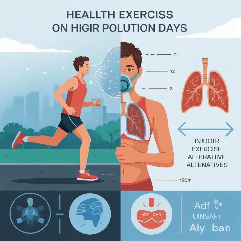 미세먼지 많은 날 운동해도 될까? 건강에 미치는 영향 정리