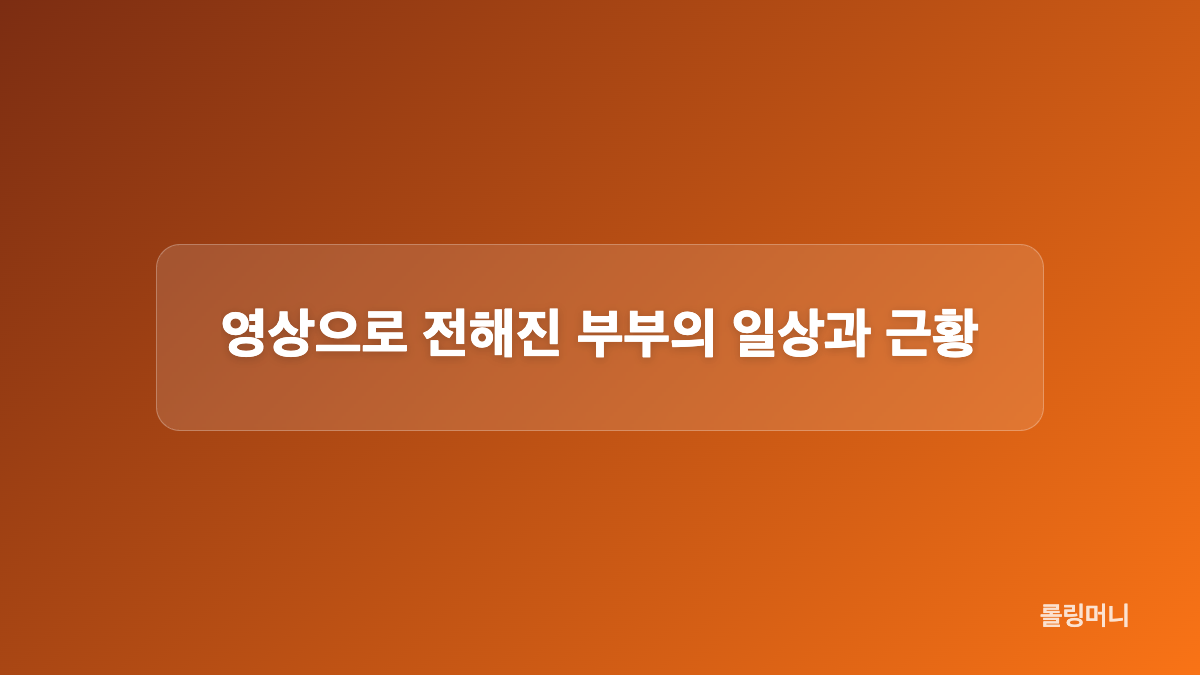 프로필 문구와 공개 영상에서 확인되는 내용