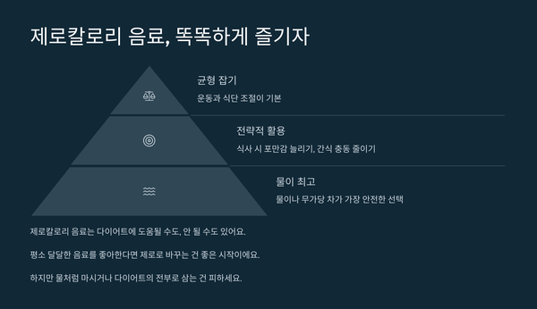 제로칼로리 음료