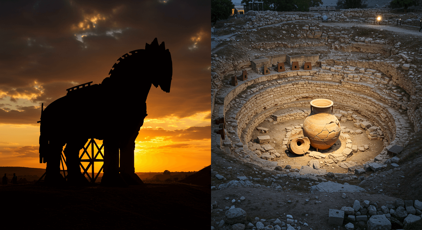 그리스 사가들의 기록 (트로이, 역사, 자료) 관련 사진