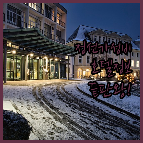 가성비 좋은 정선 호텔 및 리조트 위..