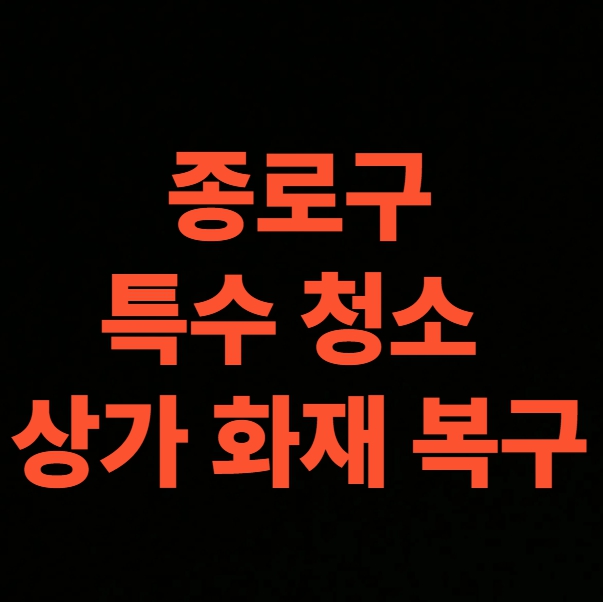 서울 종로구 화재청소 전문업체, 상가 화재복구 비용(가회동, 교남동, 무악동, 부암동, 사직동, 삼청동, 숭인동, 신교동, 이화동, 창신동, 청운효자동, 평창동, 혜화동)