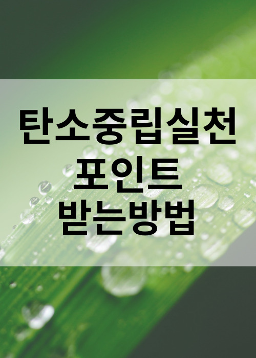 탄소중립실천포인트