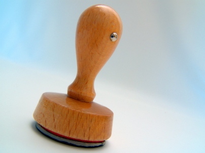 인감증명서에 등록되는 인감도장을 의미하는 도장 사진