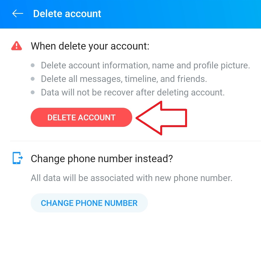 잘로(ZALO) 탈퇴하는 방법