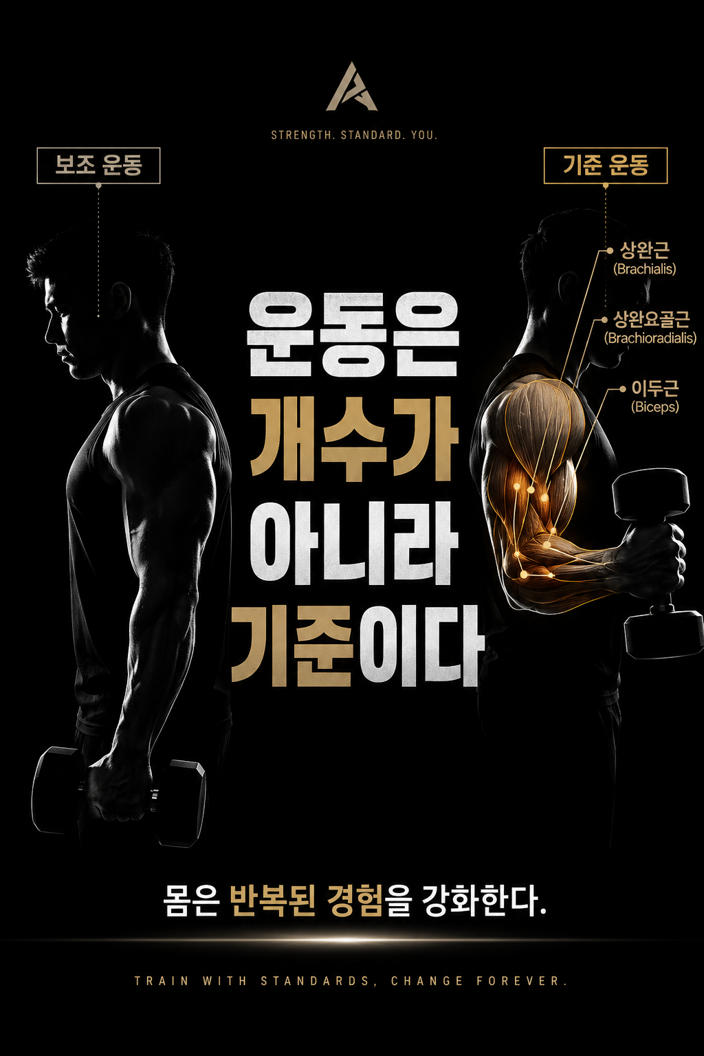 운동은 개수가 아니라 기준이다