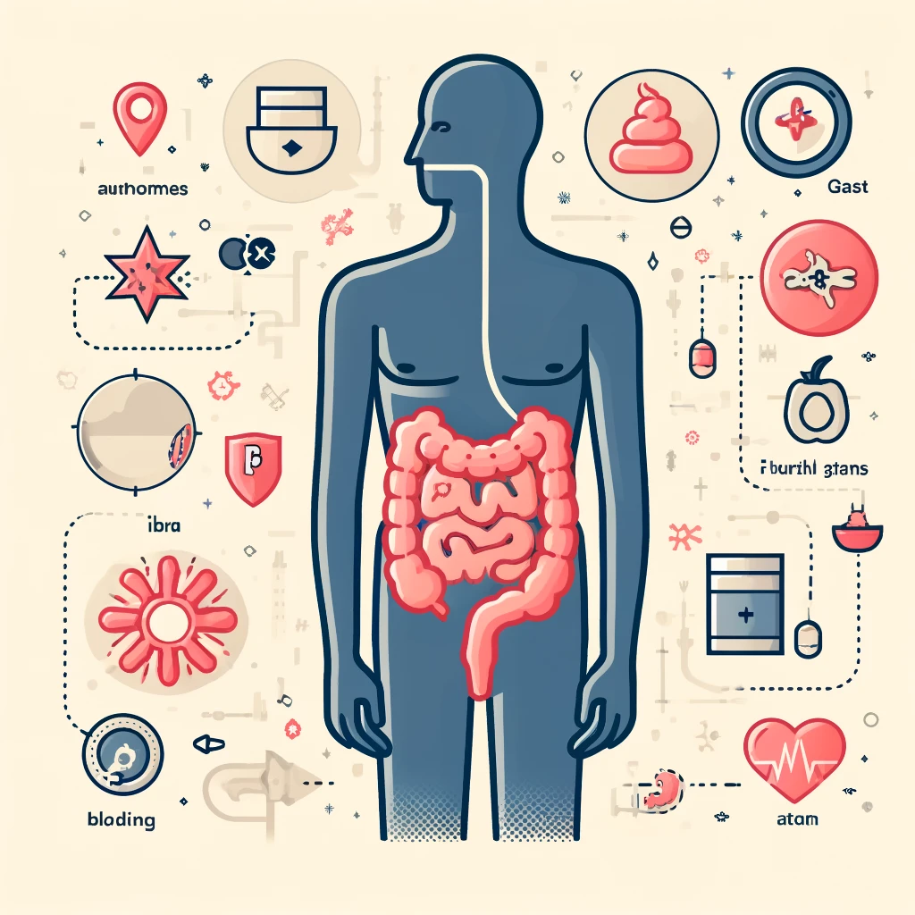 복부 팽창과 가스가 차는 이유와 해결 방법 - 1. 과민성 대장 증후군 (IBS)