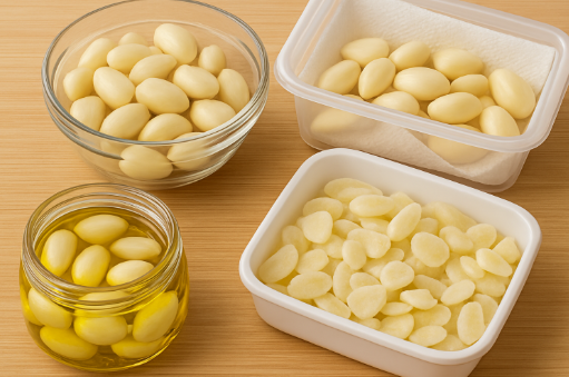 깐마늘 오래보관하는 방법