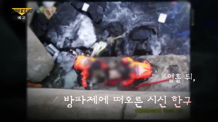 그것이알고싶다 포항 방파제 50대 여성 변사체 경추골절 사망사건