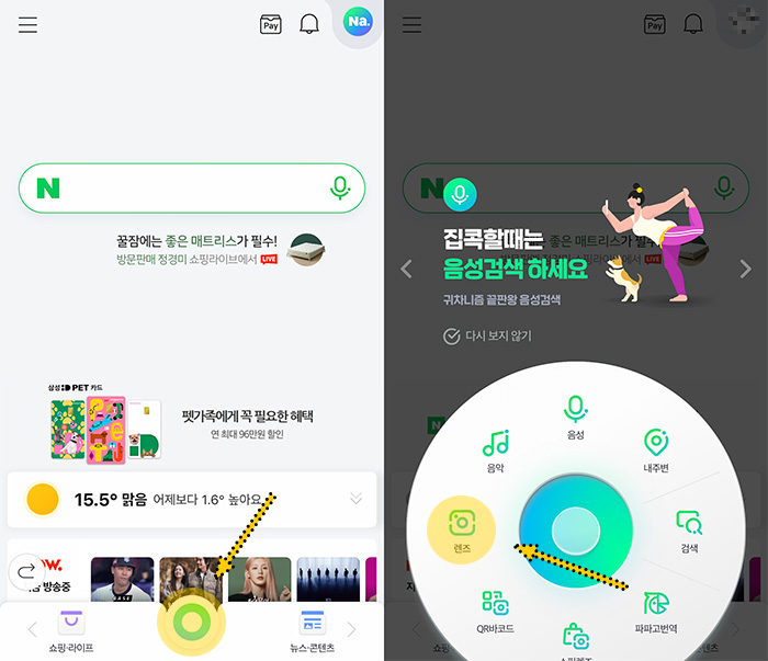 네이버-스마트-렌즈-꽃-검색
