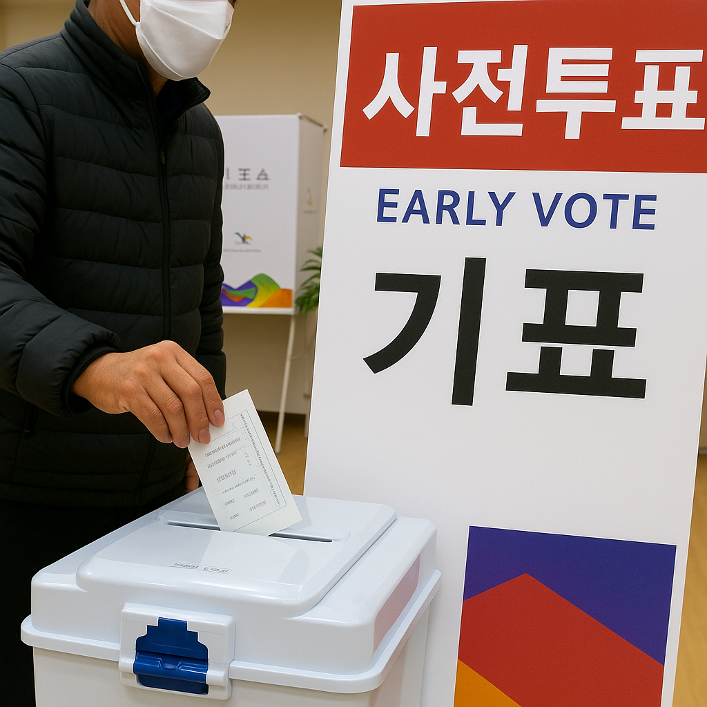 대통령선거 사전투표율