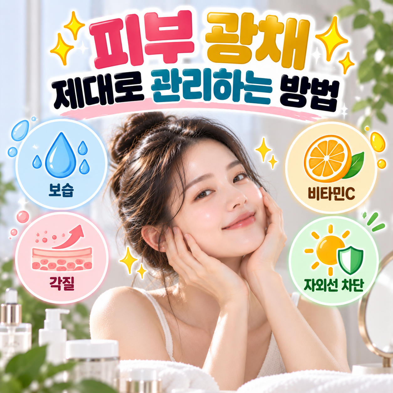 피부 광채 제대로 관리하는 방법