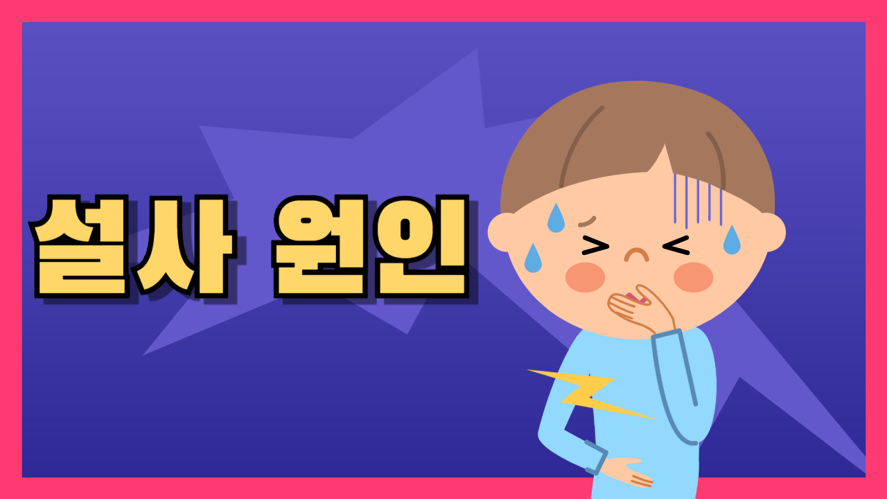 설사 원인