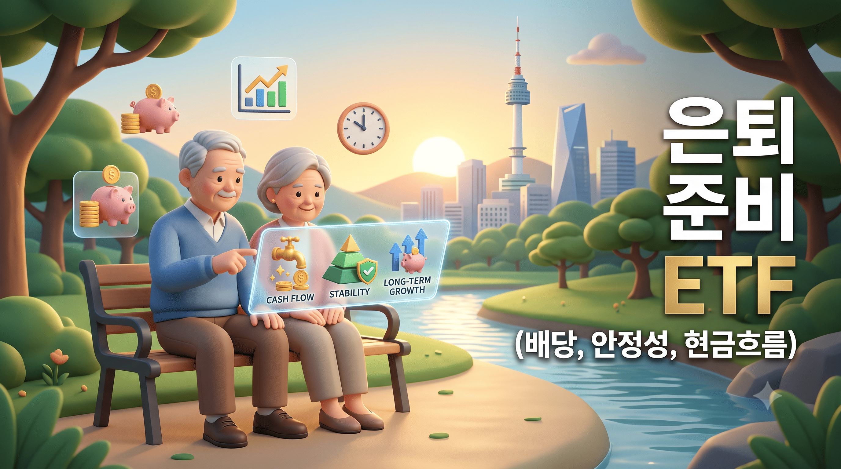 은퇴 준비 ETF (배당ETF, 안정성, 현금흐름)