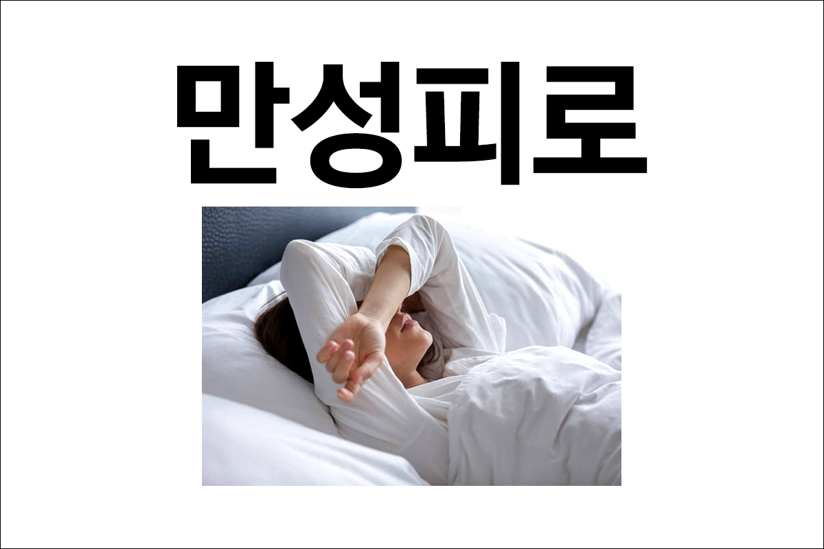 만성피로 원인 증상 치료 영양제 예방