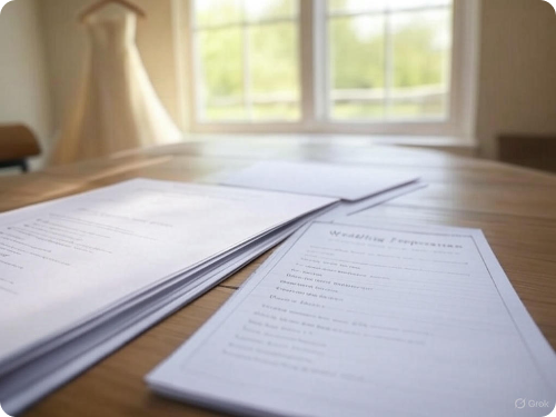 예비 부부를 위한 초기 준비 단계