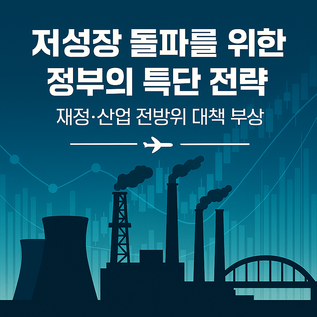 저성장 돌파를 위한 정부의 특단 전략