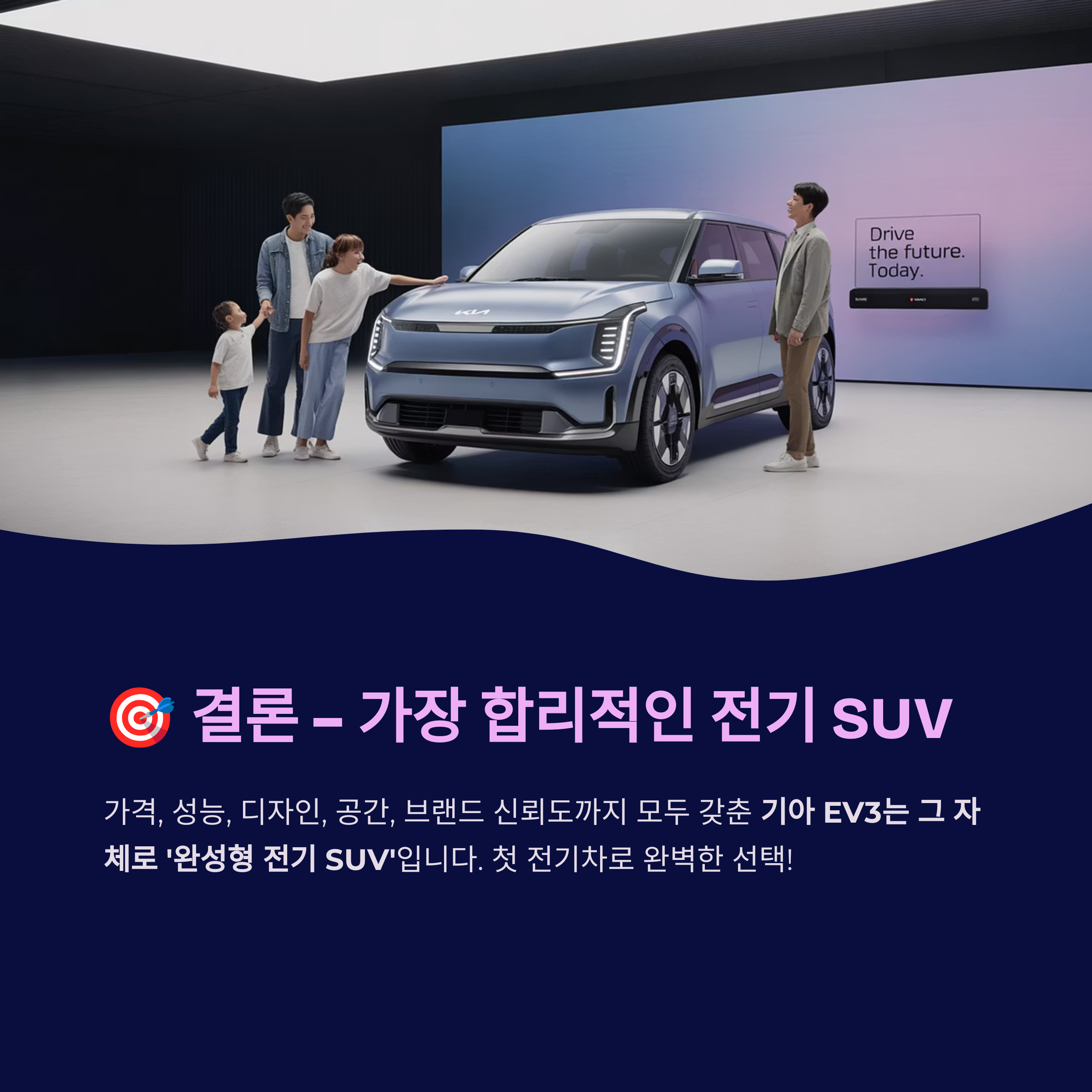 EV3 합리적인 전기 SUV