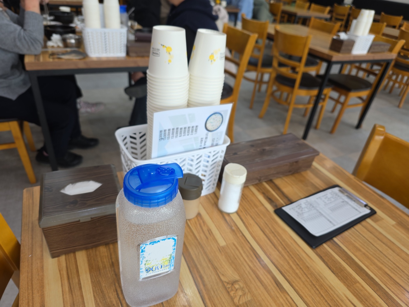 섭죽마을 테이블 셋업