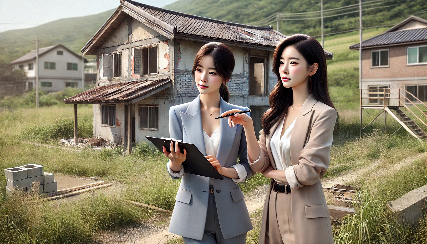 빈집 활용 사례 확인하는 이미지