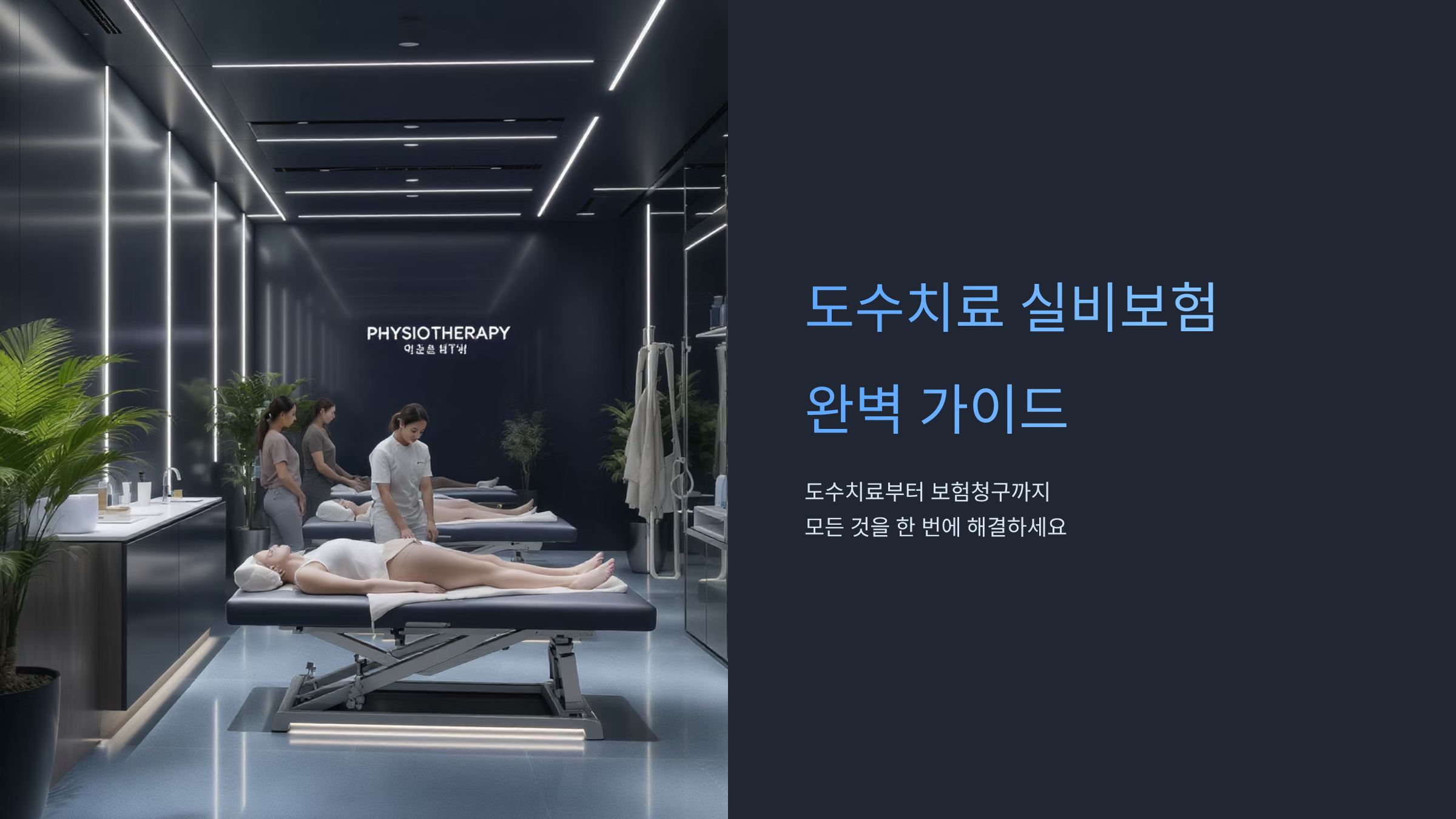 도수치료 실비보험 청구 완벽정리