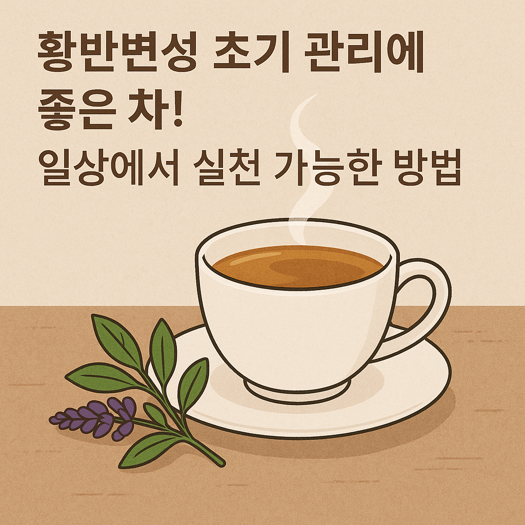 황반변성에 좋은 차에 대한 관심도 높아지고 있습니다
