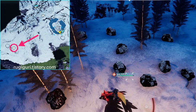 팔월드 석영 많은 곳