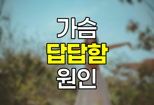 가슴 답답함과 숨 가쁨, 원인, 대처 방법 및 효과적인 완화 전략