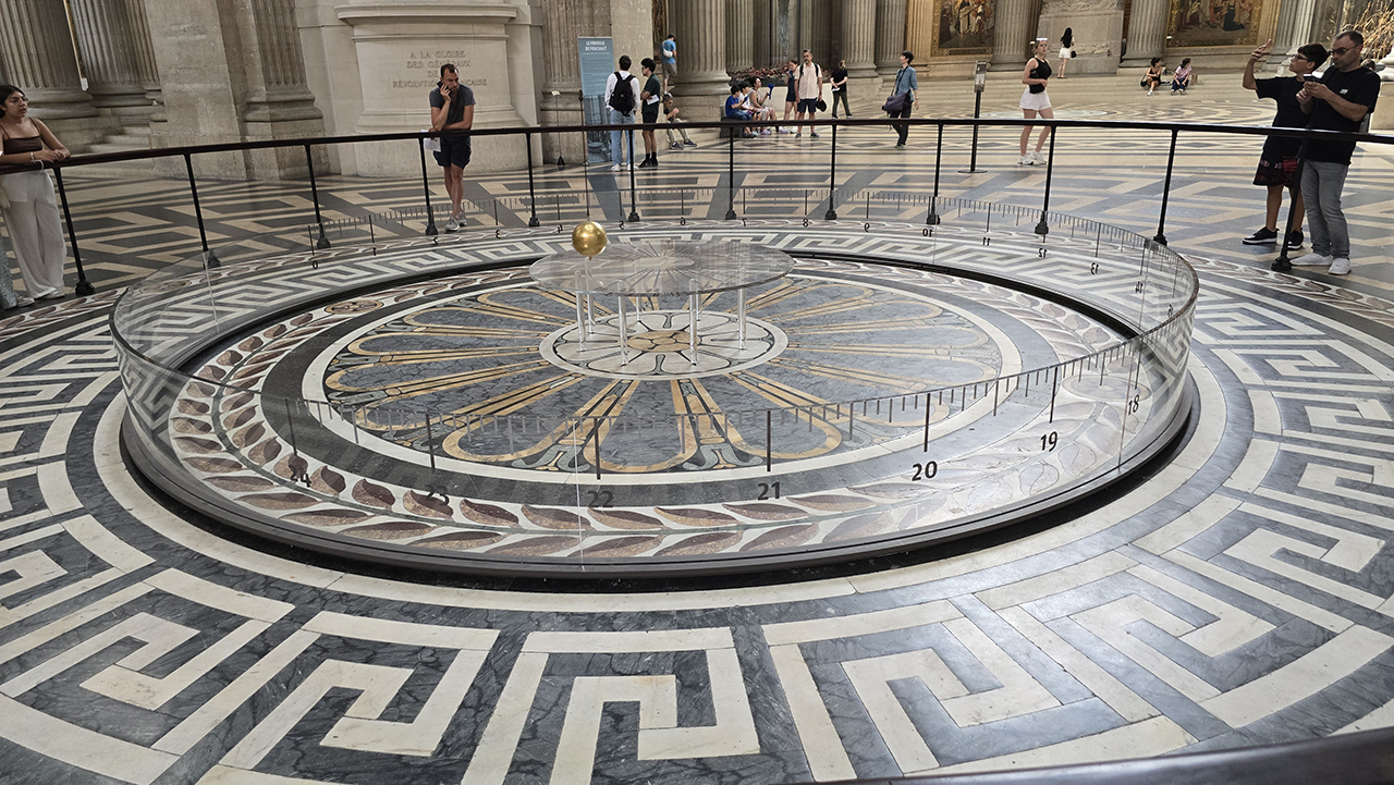 파리 판테온 푸코의 진자