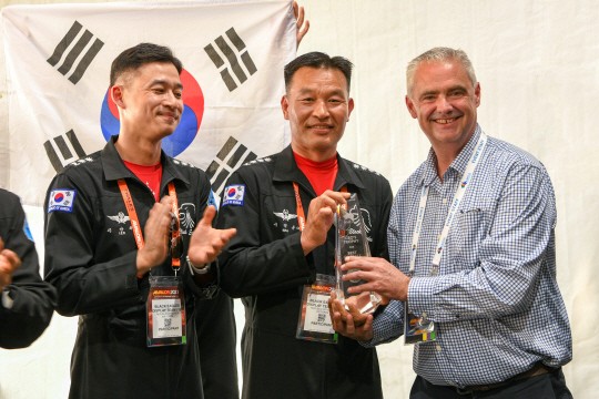 블랙이글스 최우수상